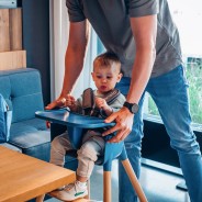 lionelo Koen Pink Rose — High chair