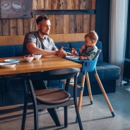 lionelo Koen Grey Stone — High chair