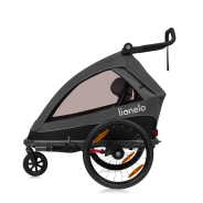 Lionelo Cama Grey Graphite — bicycle trailer with stroller function