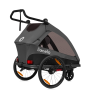 Lionelo Cama Grey Graphite — bicycle trailer with stroller function