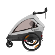 Lionelo Cama Grey Stone — bicycle trailer with stroller function