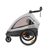 Lionelo Cama Grey Stone — bicycle trailer with stroller function