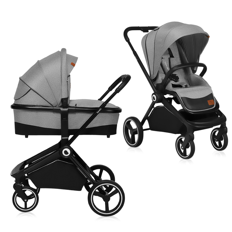 Lionelo Mika 2in1 Grey Stone — Multi-function pram