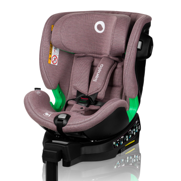 lionelo ​​Harmony i-Size Pink Mauve Bamboo — Child safety seat