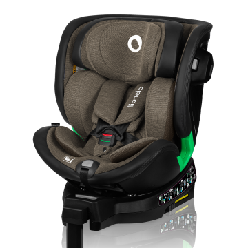 lionelo ​​Harmony i-Size Green Olive Leather — Child safety seat