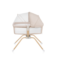 lionelo Malin Evo Beige Natural — Universal cot with cradle