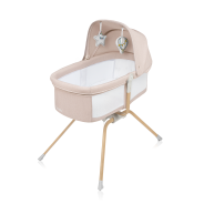 lionelo Malin Evo Beige Natural — Universal cot with cradle