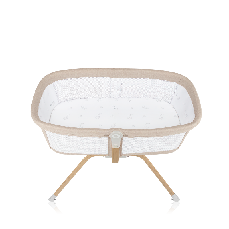 lionelo Malin Evo Beige Natural — Universal cot with cradle