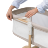 lionelo Malin Evo Beige Natural — Universal cot with cradle