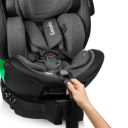 Lionelo ​​Harmony i-Size Grey Graphite Leather — Child safety seat