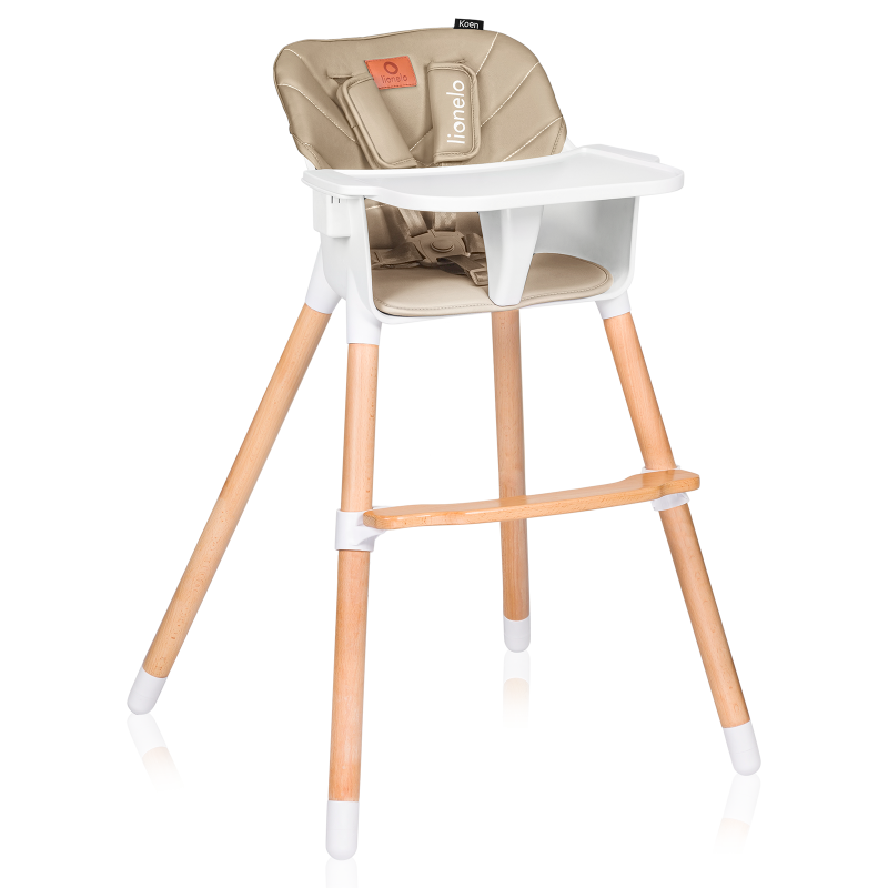 lionelo Koen Beige Sand — High chair