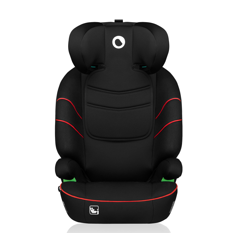 Lionelo Lars i-Size Sporty Black Red — child safety seat