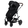 lionelo Amber 2in1 Black Silver — Multi-function pram