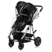 lionelo Amber 2in1 Black Silver — Multi-function pram