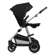 lionelo Amber 2in1 Black Silver — Multi-function pram