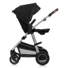 lionelo Amber 2in1 Black Silver — Multi-function pram