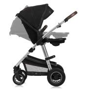 lionelo Amber 2in1 Black Silver — Multi-function pram