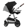 lionelo Amber 2in1 Black Silver — Multi-function pram