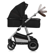 lionelo Amber 2in1 Black Silver — Multi-function pram