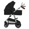 lionelo Amber 2in1 Black Silver — Multi-function pram