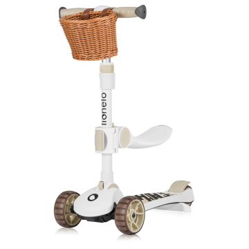 lionelo Franky Beige Latte — 2-in-1 balance scooter