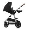 lionelo Amber 3in1 Black Silver — Multi-function pram