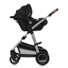 lionelo Amber 3in1 Black Silver — Multi-function pram