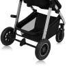 lionelo Amber 3in1 Black Silver — Multi-function pram