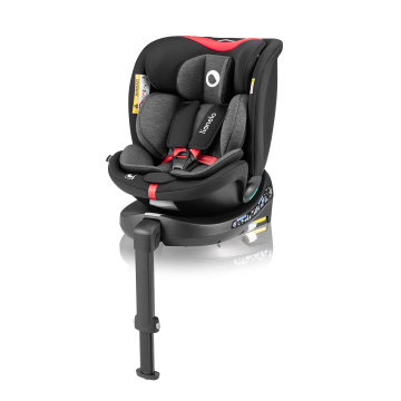 Lionelo Navy i-Size Black Red — child safety seat