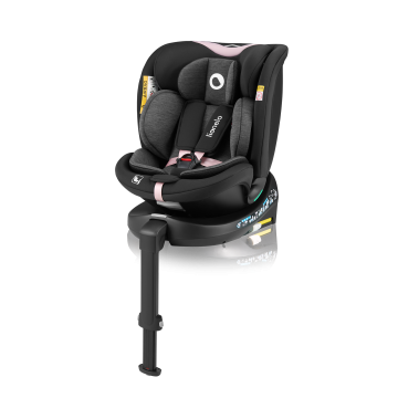 Lionelo Navy i-Size Black Pink — child safety seat