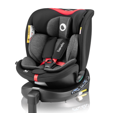 Lionelo Navy i-Size Black Red — child safety seat