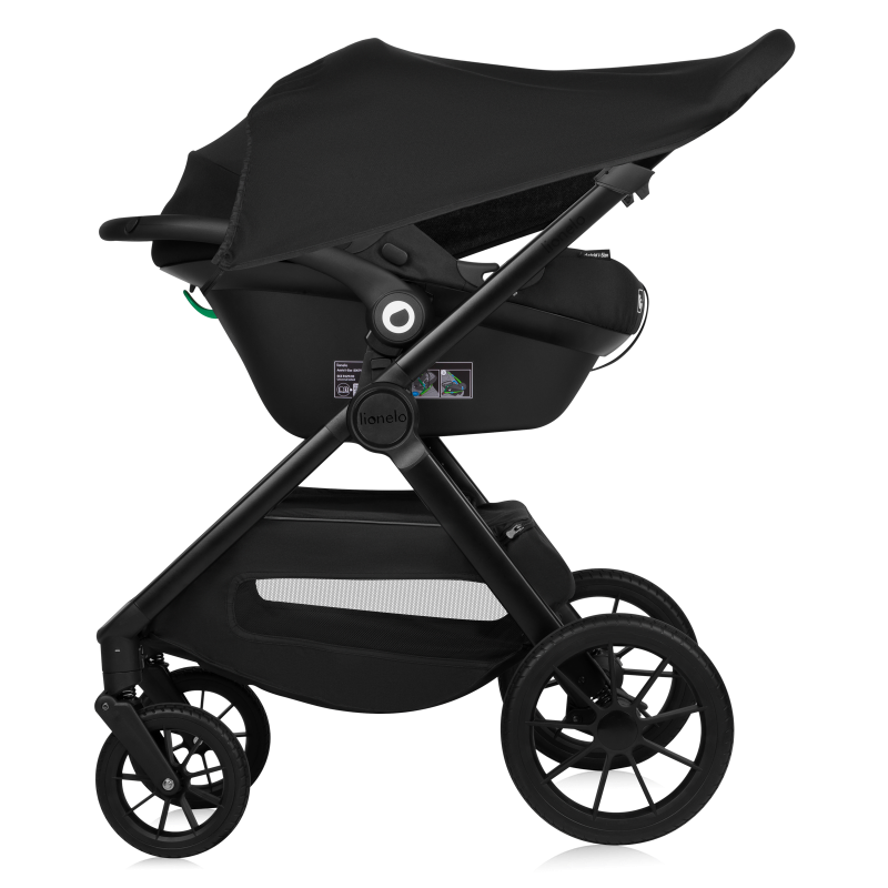 Lionelo Layla 3in1 Black Onyx — Multi-function pram