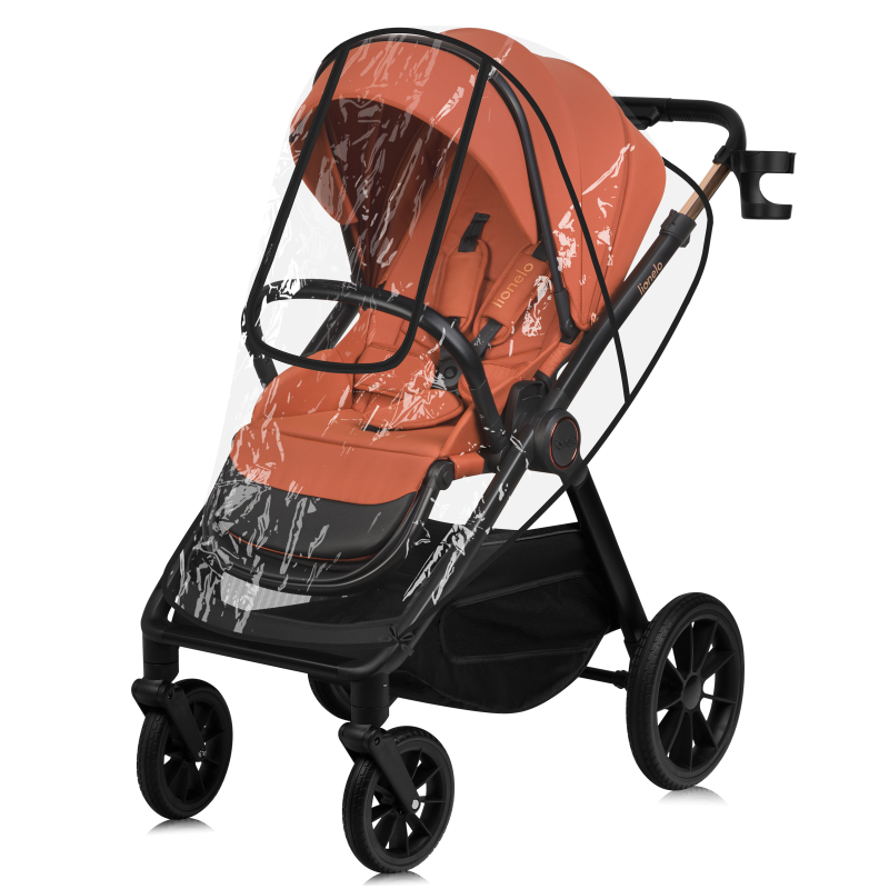 Lionelo Layla 3in1 Brown Rust — Multi-function pram