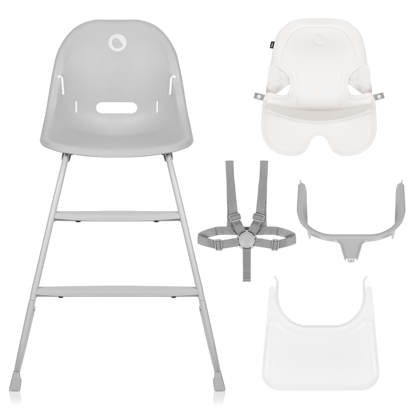 Lionelo Dalia Grey Stone — 2-in-1 high chair