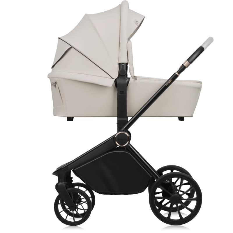 Lionelo Mika Plus 3in1 Beige Sand — Multi-function pram