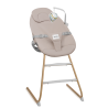 Lionelo Dalia Set Grey Stone Natural — High Chair and Baby Rocker