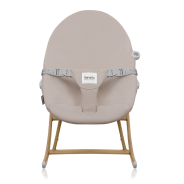 Lionelo Dalia Set Grey Stone Natural — High Chair and Baby Rocker