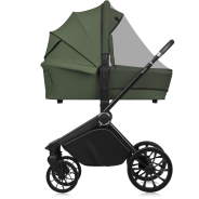 Lionelo Mika Plus 3in1 Green Olive — Multi-function pram