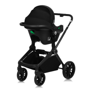 Lionelo Mika Plus 3in1 Green Olive — Multi-function pram