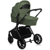 Lionelo Mika Plus 2in1 Green Olive — Multi-function pram