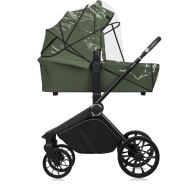 Lionelo Mika Plus 2in1 Green Olive — Multi-function pram