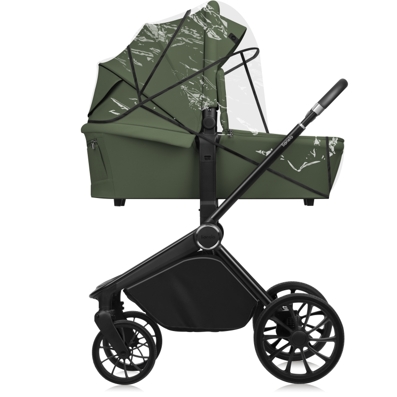 Lionelo Mika Plus 2in1 Green Olive — Multi-function pram