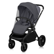 Lionelo Mika Plus 3in1 Grey Stone — Multi-function pram