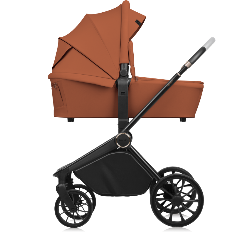 Lionelo Mika Plus 3in1 Brown Rust — Multi-function pram