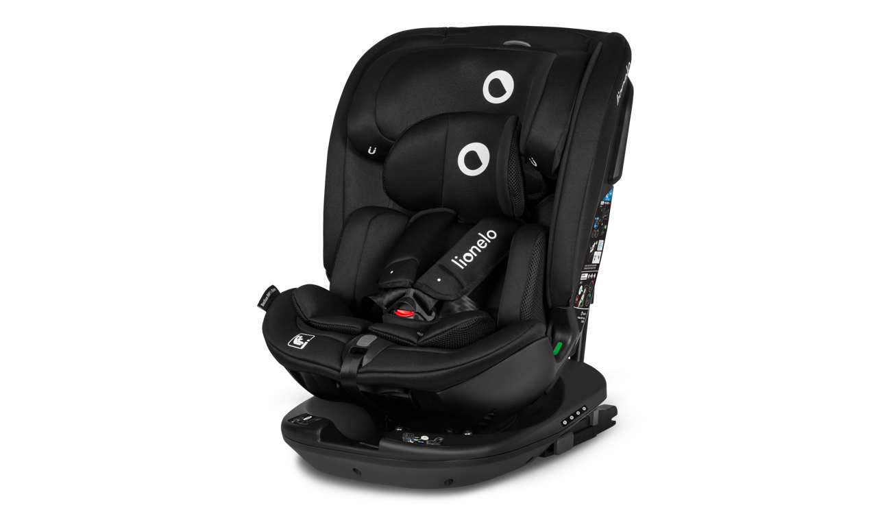Lionelo Bastiaan RWF i-Size Black Carbon car seat