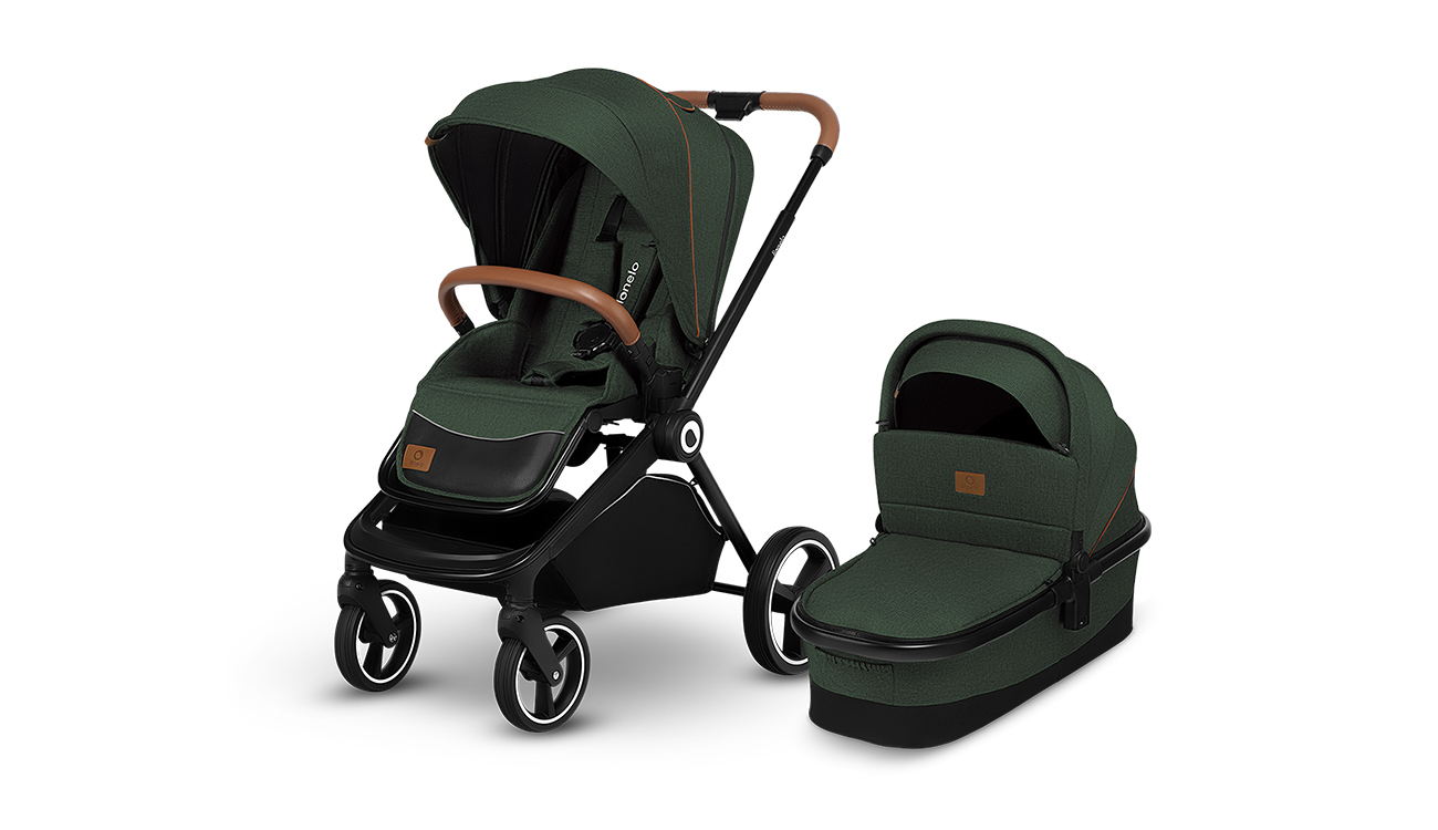 Comfortable and compact multi-function pram 2in1 Lionelo Mika