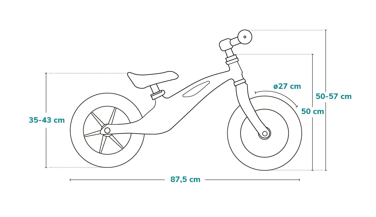 Lionelo Bart Bubblegum - balance bike
