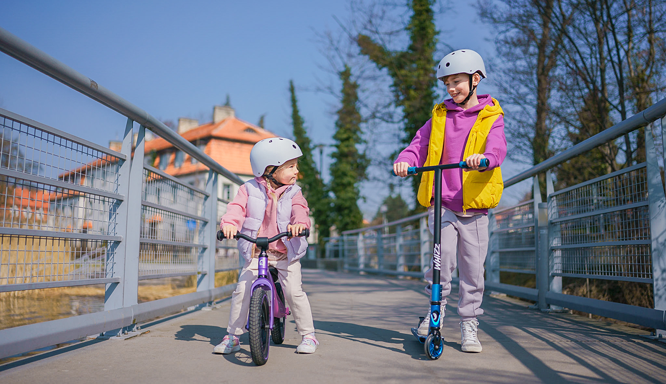 Kask rowerowy dziecięcy Lionelo Helmet