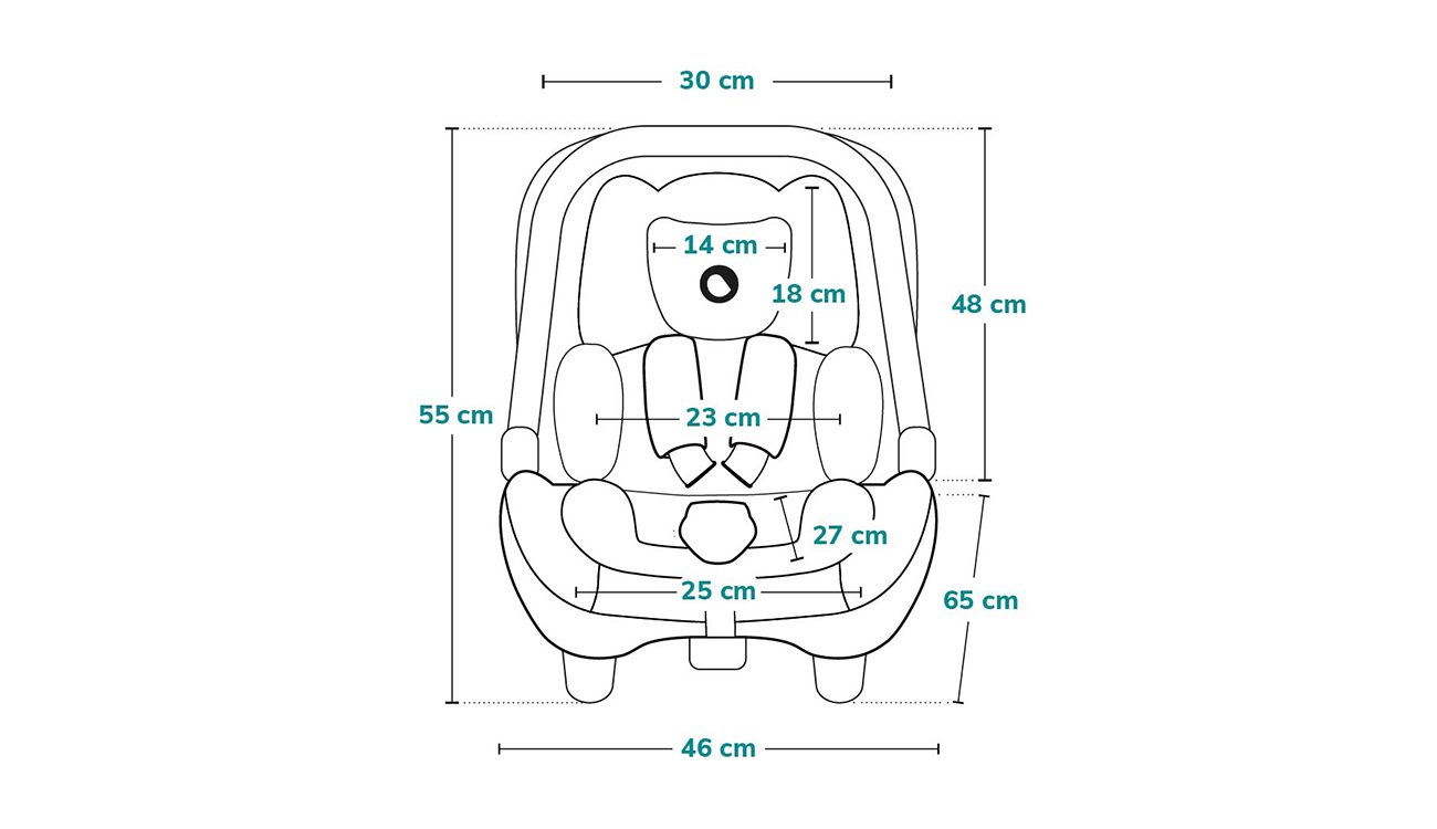 Lionelo Astrid Black Onyx - child safety seat 0-13 kg