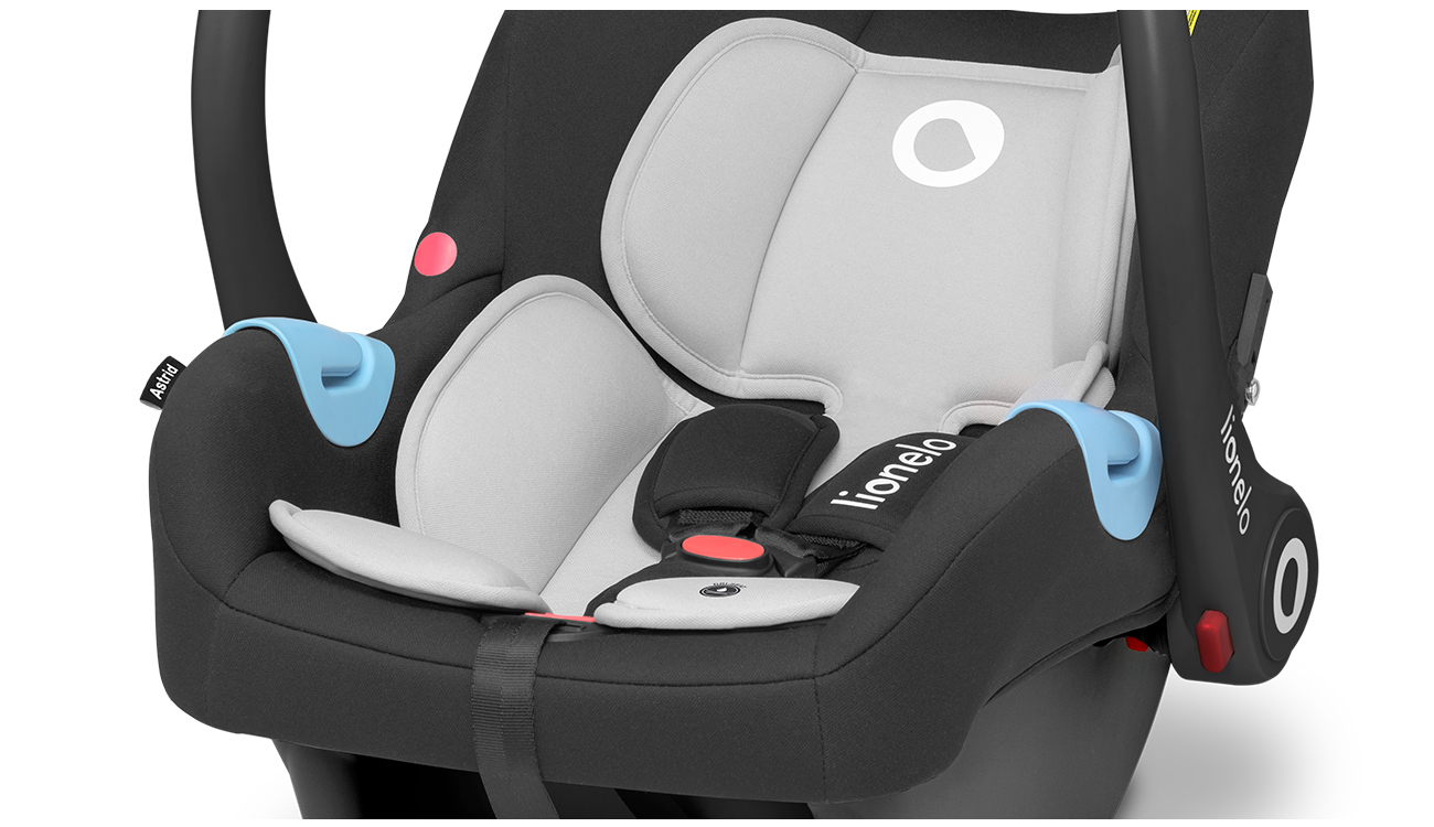 Lionelo Astrid Black Onyx - child safety seat 0-13 kg